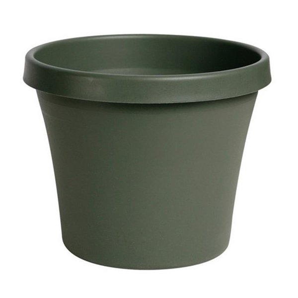 Gardengear 50406 6  6.7 in. Dia.  6.7 x 5.5 in. Resin Green Terrapot GA155746